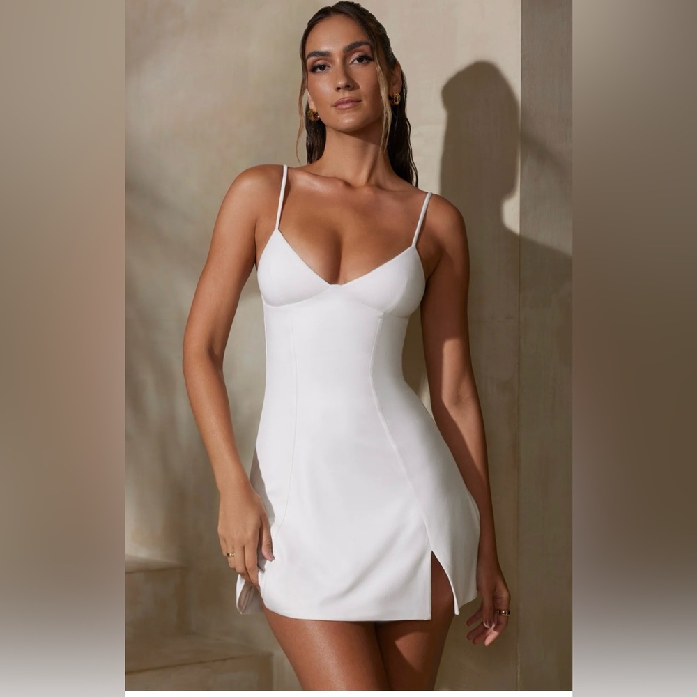 Oh Polly White Mini Dress